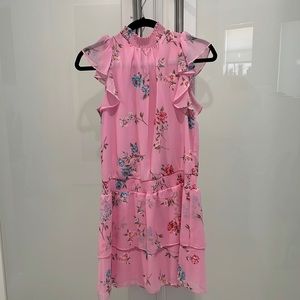 NWT 1. State pink floral dress. Size S.
